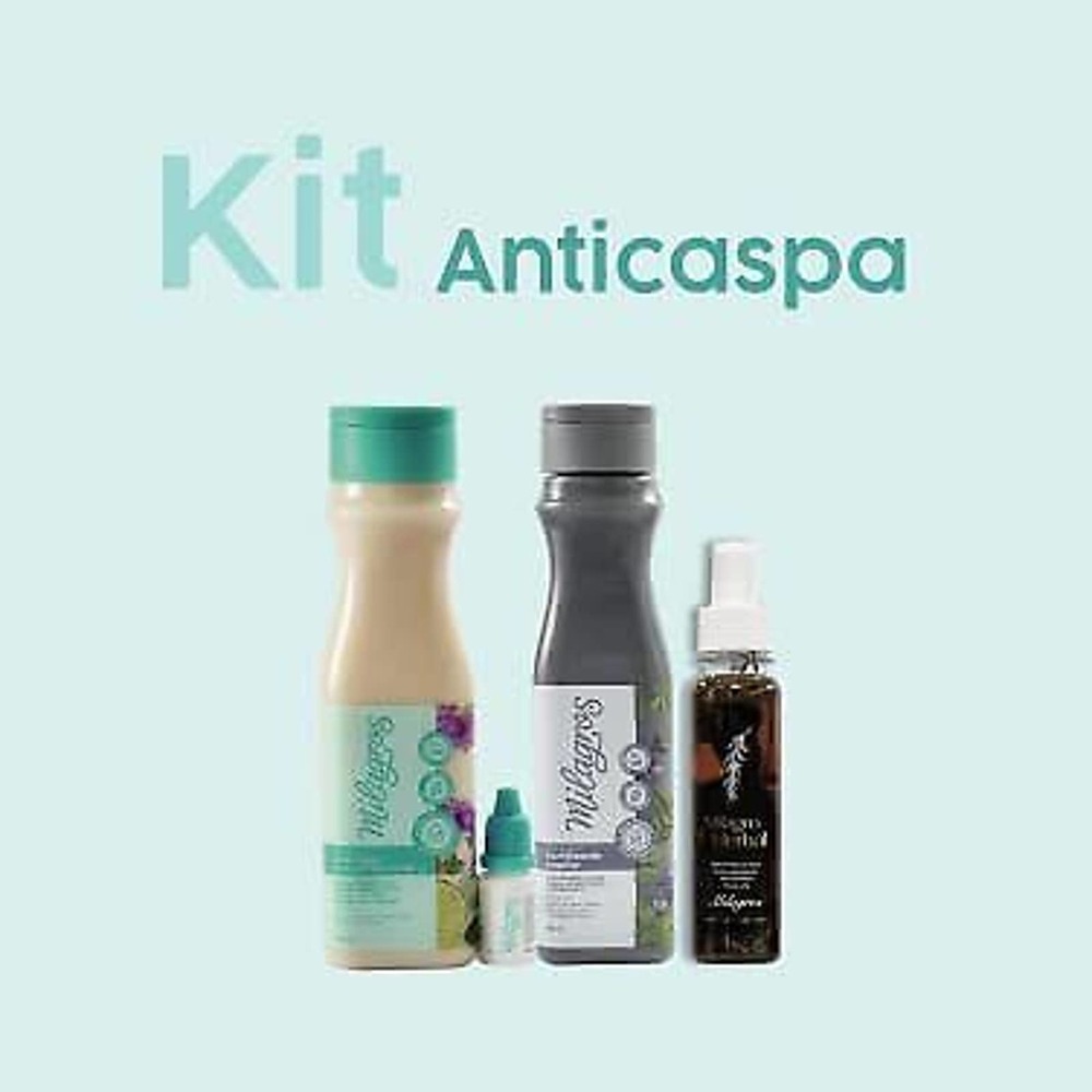 Milagros Kit Anticaspa